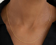 9CT SINGAPORE CHAIN NECKLACE