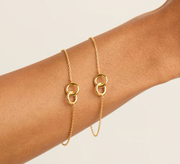 EMBRACE BRACELET (YELLOW GOLD PLATED)