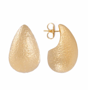 ANTIQUE MONACO STUDS - YELLOW GOLD PLATED