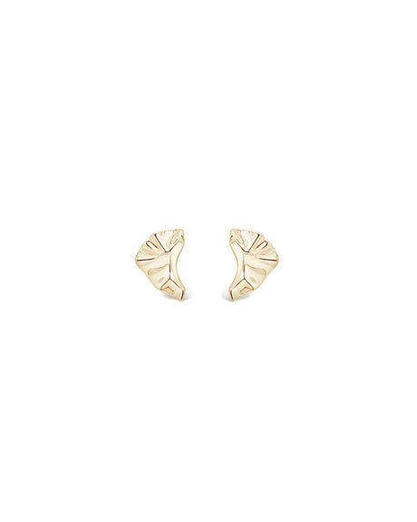 ARCTIC CURVE EARRINGS, GOLD