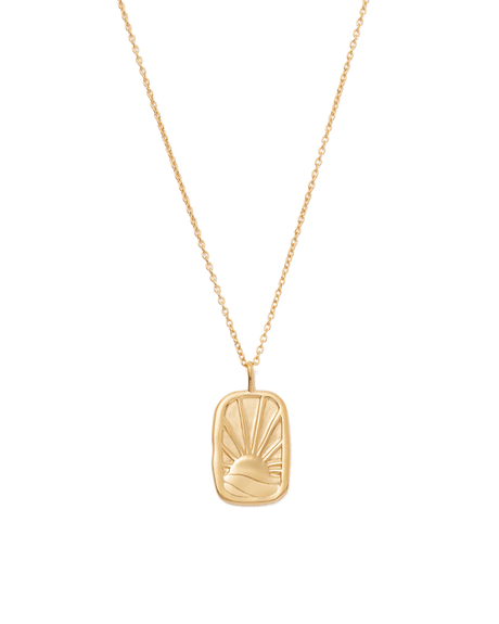 SOLEIL NECKLACE - 18K GOLD PLATED