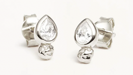 ADORE YOU STUD EARRINGS - SILVER