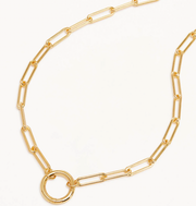 WITH LOVE ANNEX LINK NECKLACE - GOLD