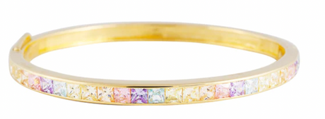 PASTEL OMBRE BANGLE - GOLD