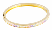 PASTEL OMBRE BANGLE - GOLD