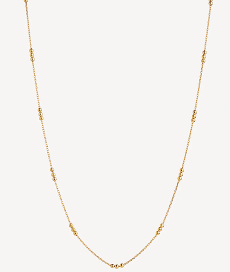 HALCYON CHAIN NECKLACE 45CM (YELLOW GOLD PLATED)