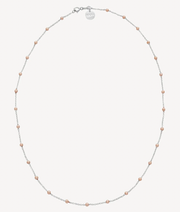 ALGONQUIN NECKLACE 45CM (STERLING SILVER AND ROSE GOLD PLATED)