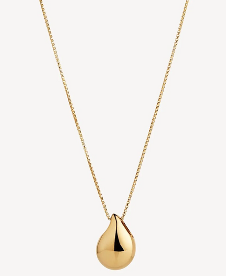 SUNSHOWER SMALL PENDANT (YELLOW GOLD PLATED)