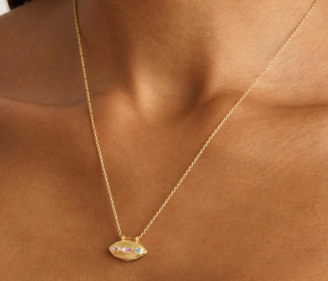 CONNECT TO THE UNIVERSE NECKLACE - GOLD