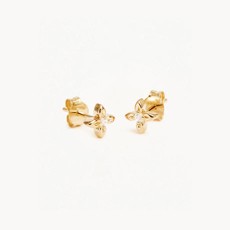 LIVE IN LIGHT STUDS - GOLD