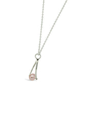 TWISTED PEARL NECKLACE, LAVANDER
