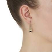 NAJO MY SILENT TEARS EARRINGS (YELLOW GOLD PLATED)