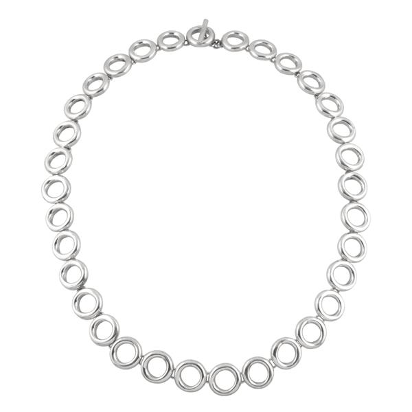 MULTI CIRCLE LINK NECKLACE