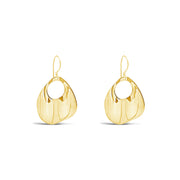 GOLD ABSTRACT EARRINGS